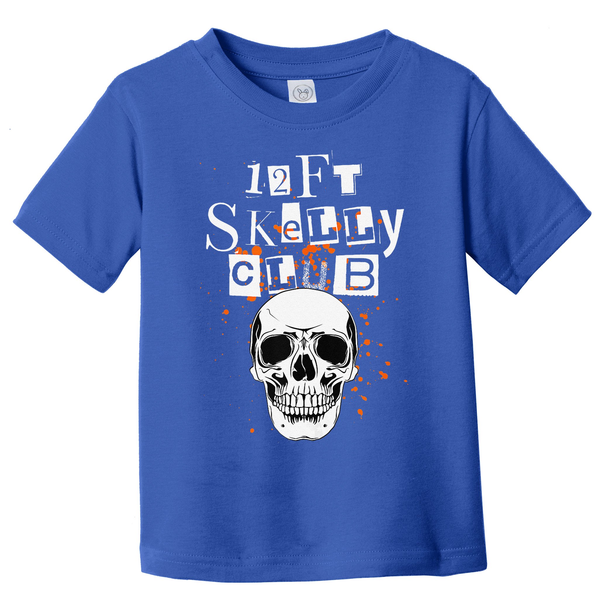 12Ft Skeleton Club Halloween Toddler T-Shirt