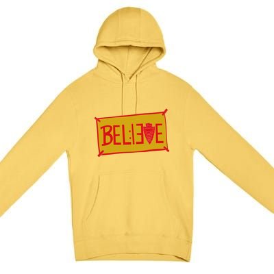 13 Seconds Chiefs Believe 13 Seconds 20 Premium Pullover Hoodie