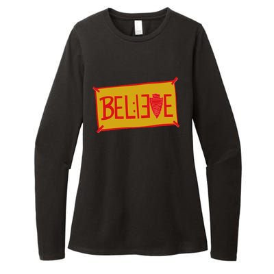 13 Seconds Chiefs Believe 13 Seconds 20 Womens CVC Long Sleeve Shirt