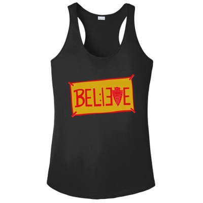 13 Seconds Chiefs Believe 13 Seconds 20 Ladies PosiCharge Competitor Racerback Tank