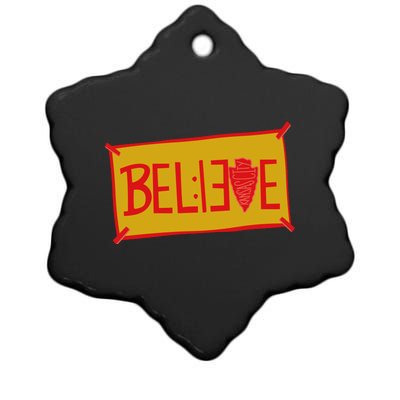 13 Seconds Chiefs Believe 13 Seconds 20 Ceramic Star Ornament