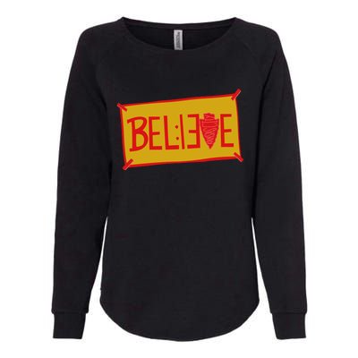 13 Seconds Chiefs Believe 13 Seconds 20 Womens California Wash Sweatshirt