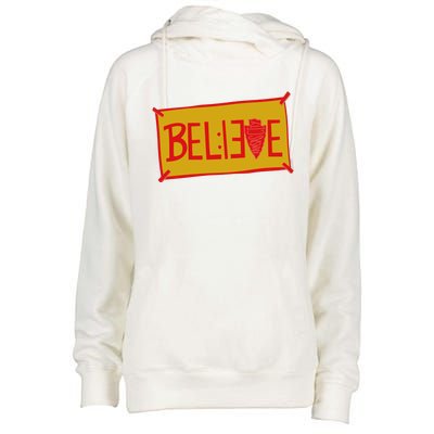 13 Seconds Chiefs Believe 13 Seconds 20 Womens Funnel Neck Pullover Hood