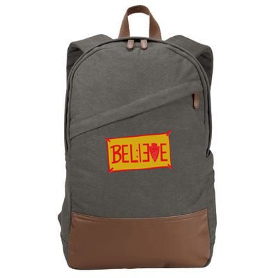 13 Seconds Chiefs Believe 13 Seconds 20 Cotton Canvas Backpack