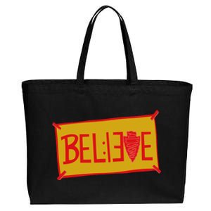 13 Seconds Chiefs Believe 13 Seconds 20 Cotton Canvas Jumbo Tote