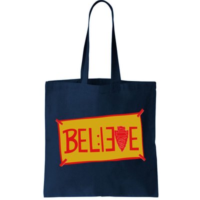 13 Seconds Chiefs Believe 13 Seconds 20 Tote Bag