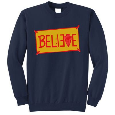 13 Seconds Chiefs Believe 13 Seconds 20 Tall Sweatshirt