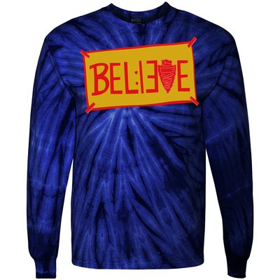 13 Seconds Chiefs Believe 13 Seconds 20 Tie-Dye Long Sleeve Shirt