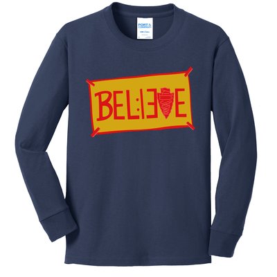 13 Seconds Chiefs Believe 13 Seconds 20 Kids Long Sleeve Shirt