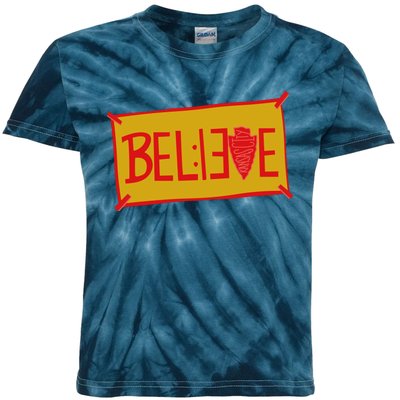 13 Seconds Chiefs Believe 13 Seconds 20 Kids Tie-Dye T-Shirt