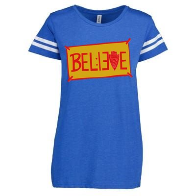 13 Seconds Chiefs Believe 13 Seconds 20 Enza Ladies Jersey Football T-Shirt