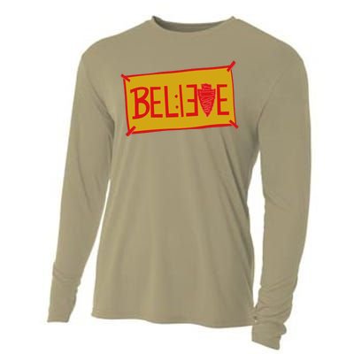 13 Seconds Chiefs Believe 13 Seconds 20 Cooling Performance Long Sleeve Crew