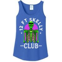 12ft Skelly Club Halloween 12 Foot Skeleton Appreciation Ladies Essential Tank