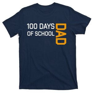 100th School Day 2025 Dad T-Shirt