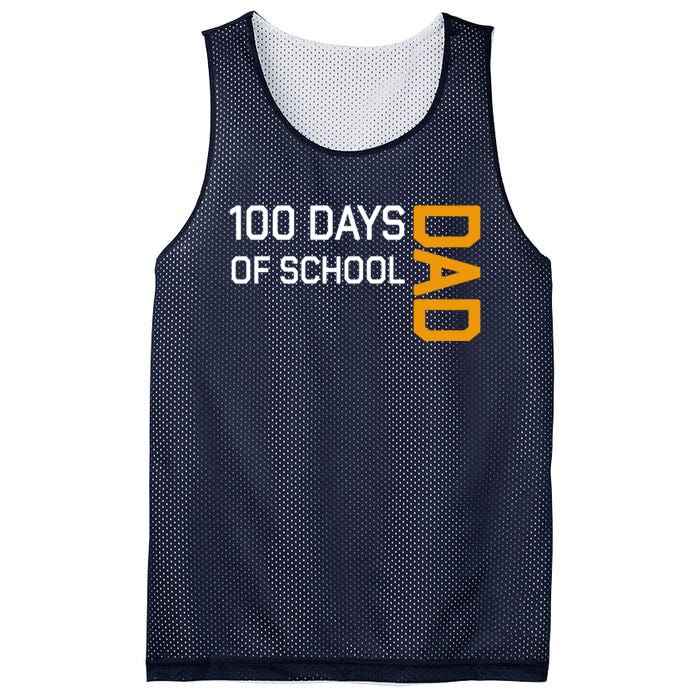 100th School Day 2025 Dad Mesh Reversible Basketball Jersey Tank