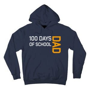 100th School Day 2025 Dad Tall Hoodie