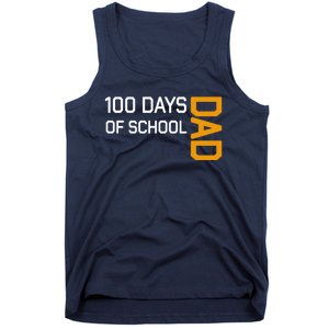 100th School Day 2025 Dad Tank Top