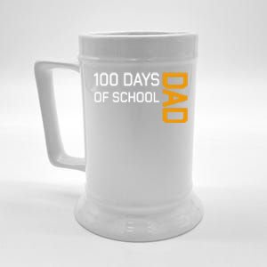 100th School Day 2025 Dad Beer Stein