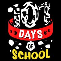 101 School Days Gift Dalmatian Dog 100th Sayings 16 in Basic Backpack