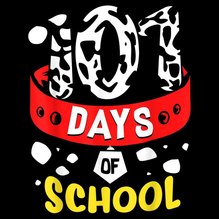 101 School Days Gift Dalmatian Dog 100th Sayings 16 in Basic Backpack