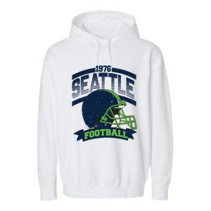 1976 Seattle Football Team Supporter Garment-Dyed Fleece Hoodie