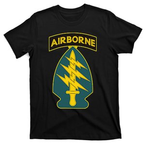 1st Special Forces Green Beret Airborne Sf Veteran T-Shirt