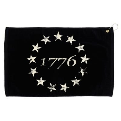 13 Star Flag Betsy Ross Distressed American Flag 1776 Grommeted Golf Towel