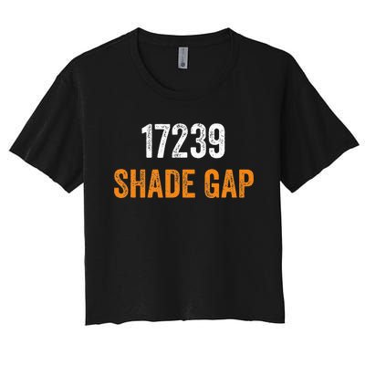 17239 Shade Gap Zip Code Moving To 17239 Shade Gap Women's Crop Top Tee