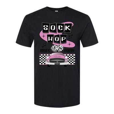 1950s Sock Hop Dance Party Retro 50s Costume Rockabilly Softstyle CVC T-Shirt