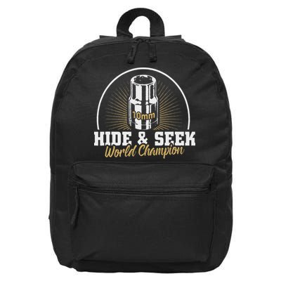 10mm Socket Hide And Seek World Champion 16 in Basic Backpack