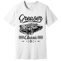 1950s Sock Hop Costume Retro 50s Vintage Rockabilly Greaser Premium T-Shirt