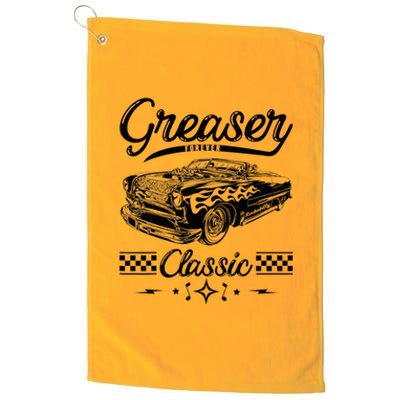 1950s Sock Hop Costume Retro 50s Vintage Rockabilly Greaser Platinum Collection Golf Towel