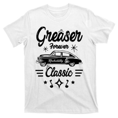 1950s Sock Hop Costume Retro 50s Vintage Rockabilly Greaser T-Shirt