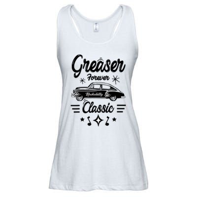 1950s Sock Hop Costume Retro 50s Vintage Rockabilly Greaser Ladies Essential Flowy Tank