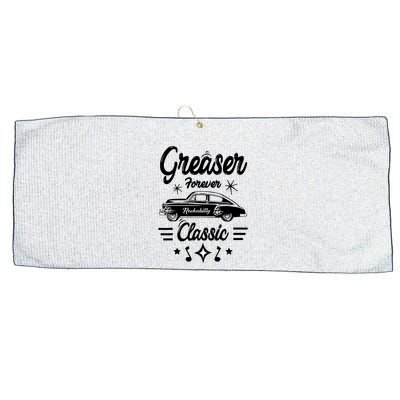 1950s Sock Hop Costume Retro 50s Vintage Rockabilly Greaser Large Microfiber Waffle Golf Towel