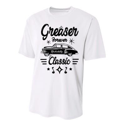 1950s Sock Hop Costume Retro 50s Vintage Rockabilly Greaser Performance Sprint T-Shirt