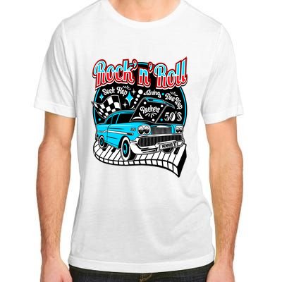 1950s Sock Hop Party Rockabilly 50s Costume Rock And Roll Adult ChromaSoft Performance T-Shirt