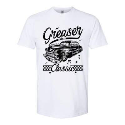 1950s Sock Hop Costume Retro 50s Vintage Rockabilly Greaser Softstyle® CVC T-Shirt