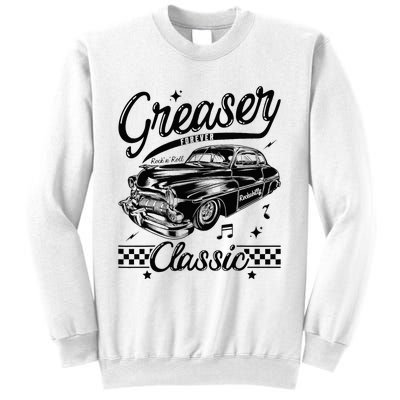 1950s Sock Hop Costume Retro 50s Vintage Rockabilly Greaser Sweatshirt