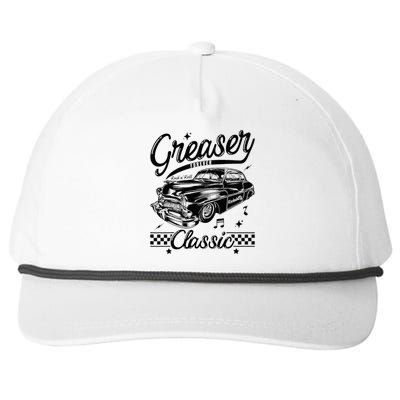 1950s Sock Hop Costume Retro 50s Vintage Rockabilly Greaser Snapback Five-Panel Rope Hat