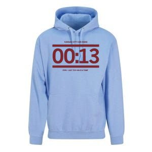 13 Seconds Kansas City Can Make 13 Seconds Feel Like Too Much Time Unisex Surf Hoodie