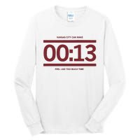 13 Seconds Kansas City Can Make 13 Seconds Feel Like Too Much Time Tall Long Sleeve T-Shirt