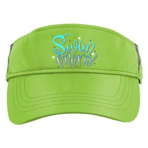 1 Swim Mom Swimmers Mothers Gift Funny Gift Adult Drive Performance Visor