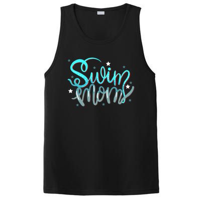 1 Swim Mom Swimmers Mothers Gift Funny Gift PosiCharge Competitor Tank