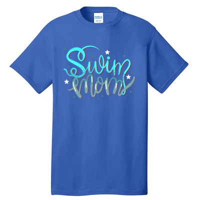 1 Swim Mom Swimmers Mothers Gift Funny Gift Tall T-Shirt