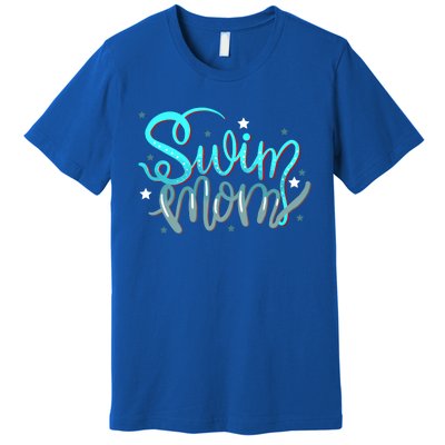 1 Swim Mom Swimmers Mothers Gift Funny Gift Premium T-Shirt