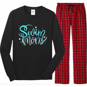 1 Swim Mom Swimmers Mothers Gift Gift Long Sleeve Pajama Set