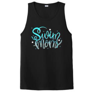 1 Swim Mom Swimmers Mothers Gift Gift PosiCharge Competitor Tank