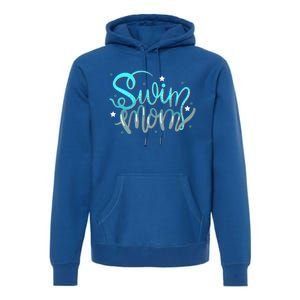 1 Swim Mom Swimmers Mothers Gift Gift Premium Hoodie