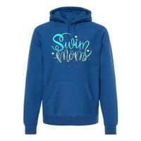 1 Swim Mom Swimmers Mothers Gift Gift Premium Hoodie